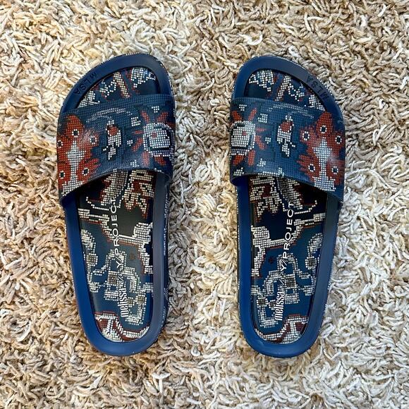 Y/Project Melissa Slide Sandals Slippers Navy Women’s Size 8 US / 39 EUR - Picture 2 of 11